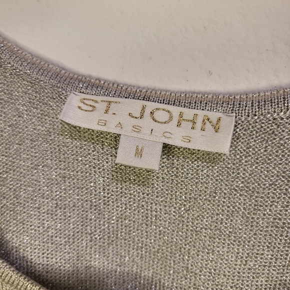 St.John silver top - Picture 2 of 4